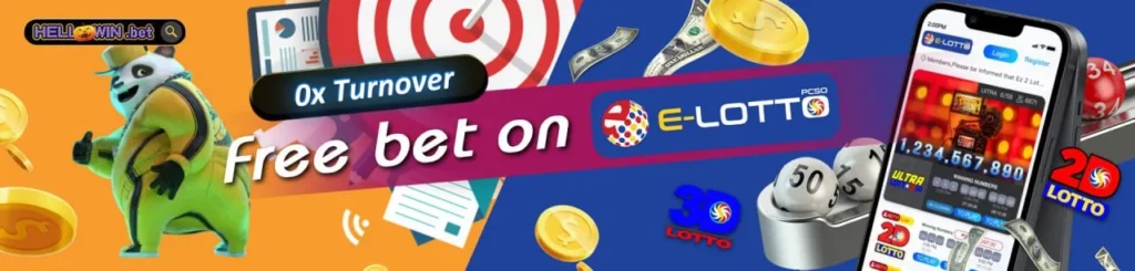 banner bet on E-Lotto